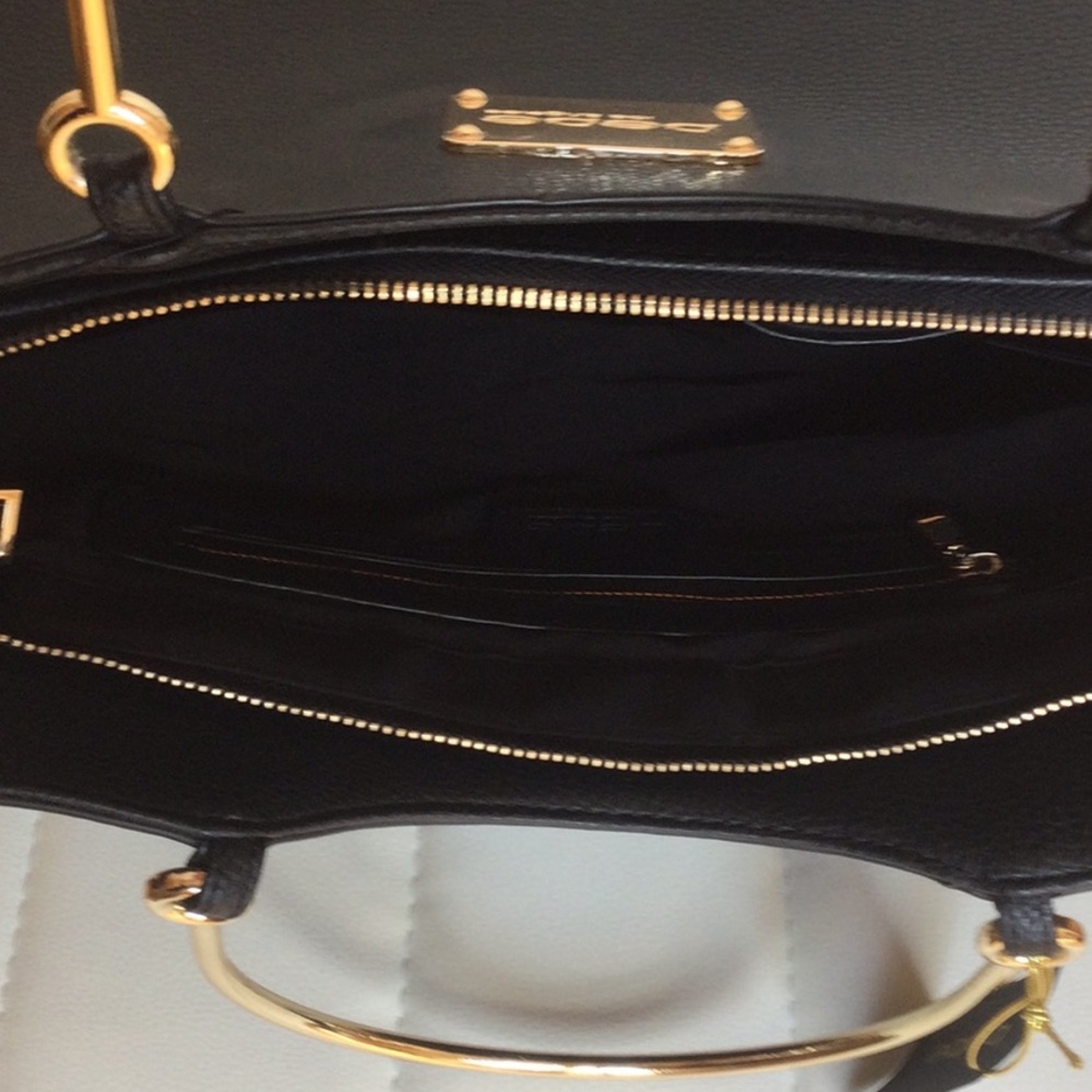 NWT Bebe Los Angeles Zsa Zsa Black Shopper - Picture 10 of 16